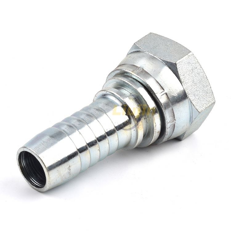 Latest product 60 degree female cone swaged fitting metric hydraulic hose