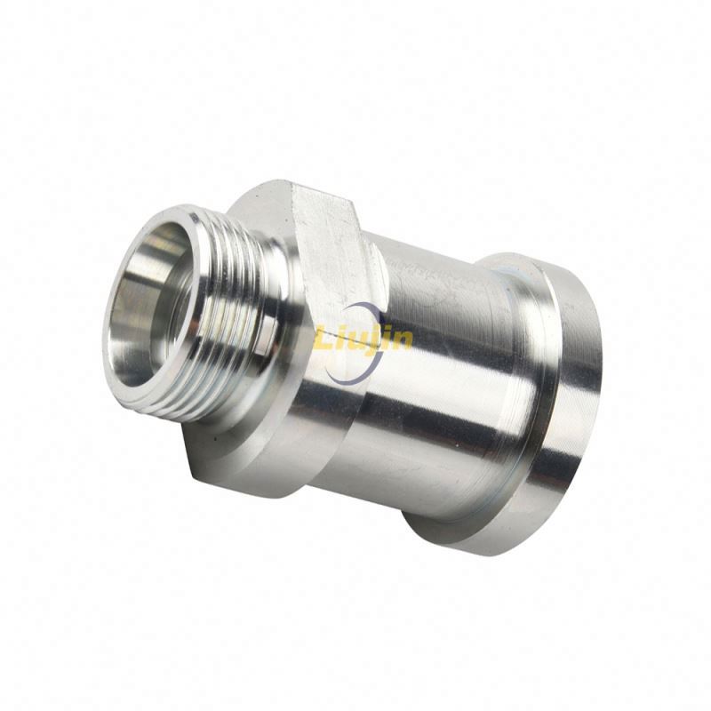 Pipe connector fittings professional manufacture custom metric hydraulic hose fittings