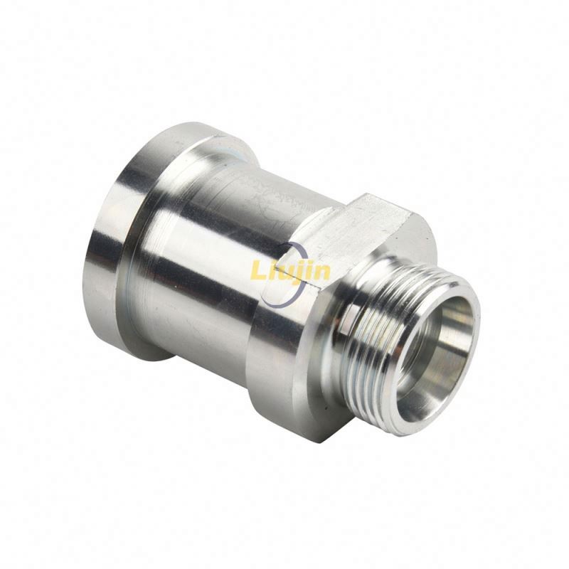 Factory direct supply metric hose crimping fittings steel pipe fittings dimensions