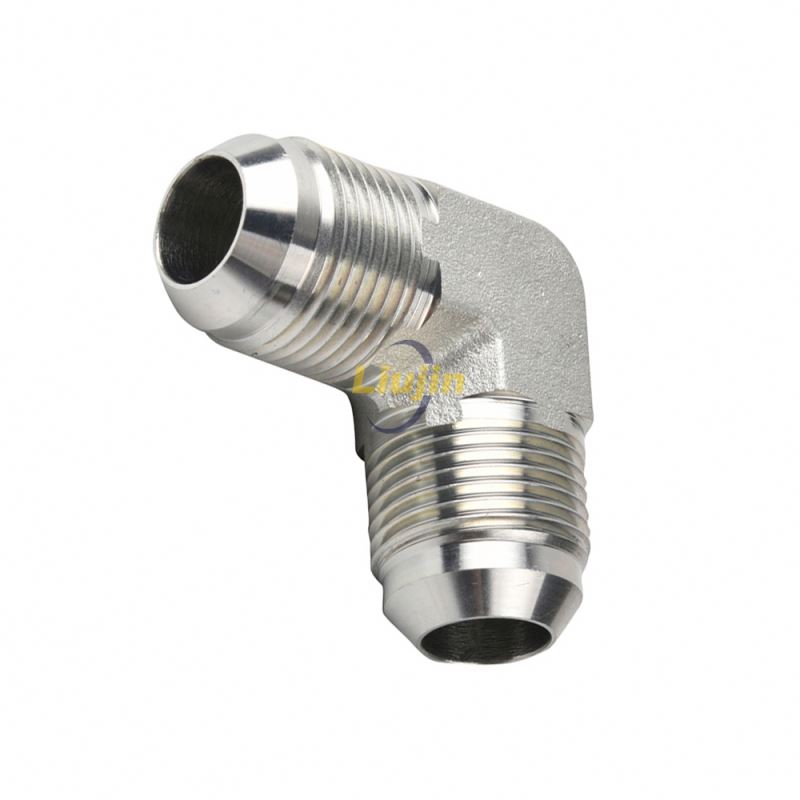 Factory direct supplier pipe adapters stainless hydraulic fitting