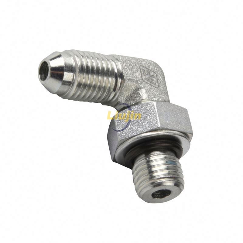 Factory direct supply carbon steel high quality hydraulic adapter pipe fitting manufacturer