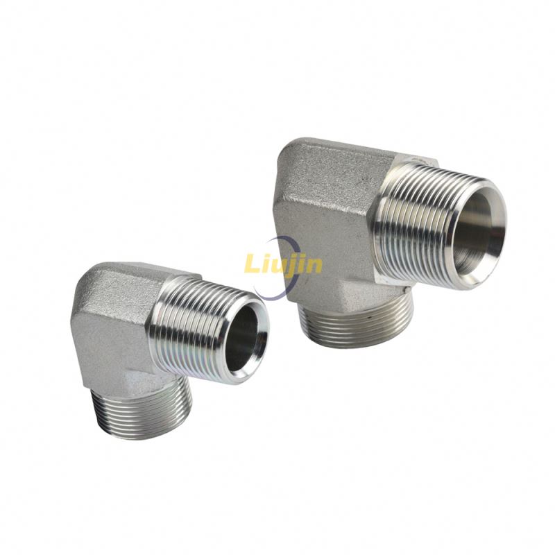 Factory direct supply stainless steel pipe fitting parts hose crimping fittings