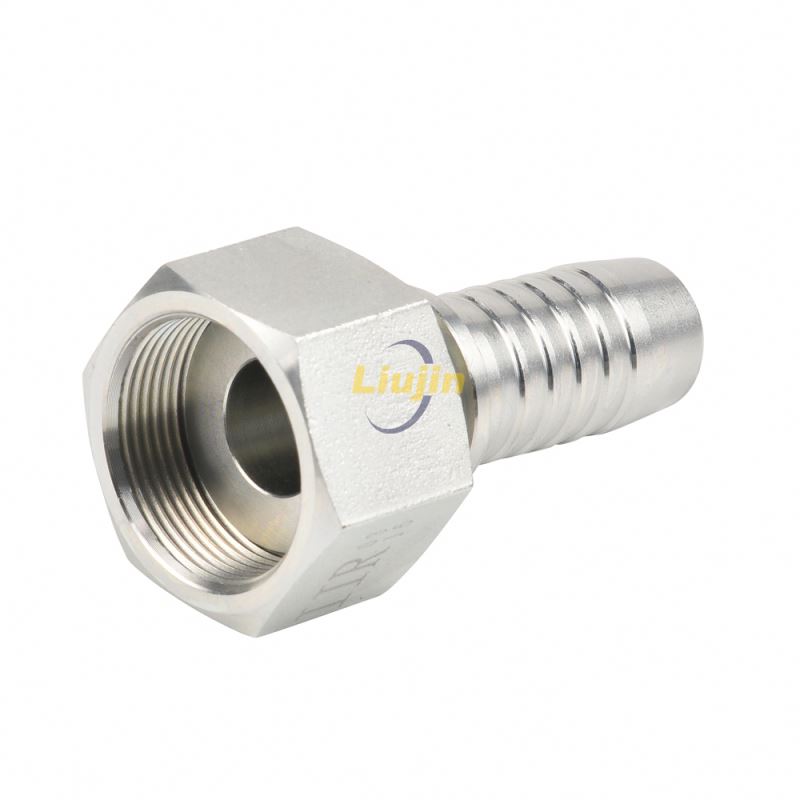 Industrial hose fittings factory direct supply hydraulic fittings metric