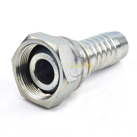 Latest product 60 degree female cone swaged fitting metric hydraulic hose