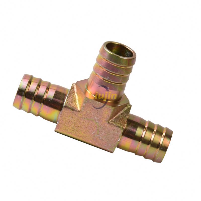 Fully stocked wholesale hydraulic fitting hydraulic tees adapter