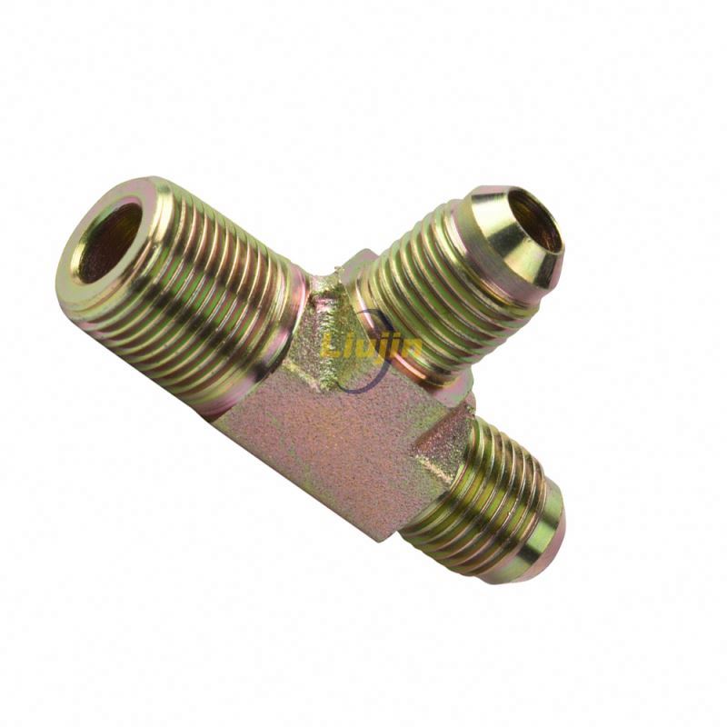 Factory direct supplier pipe adapters hydraulic fitting jic adapter