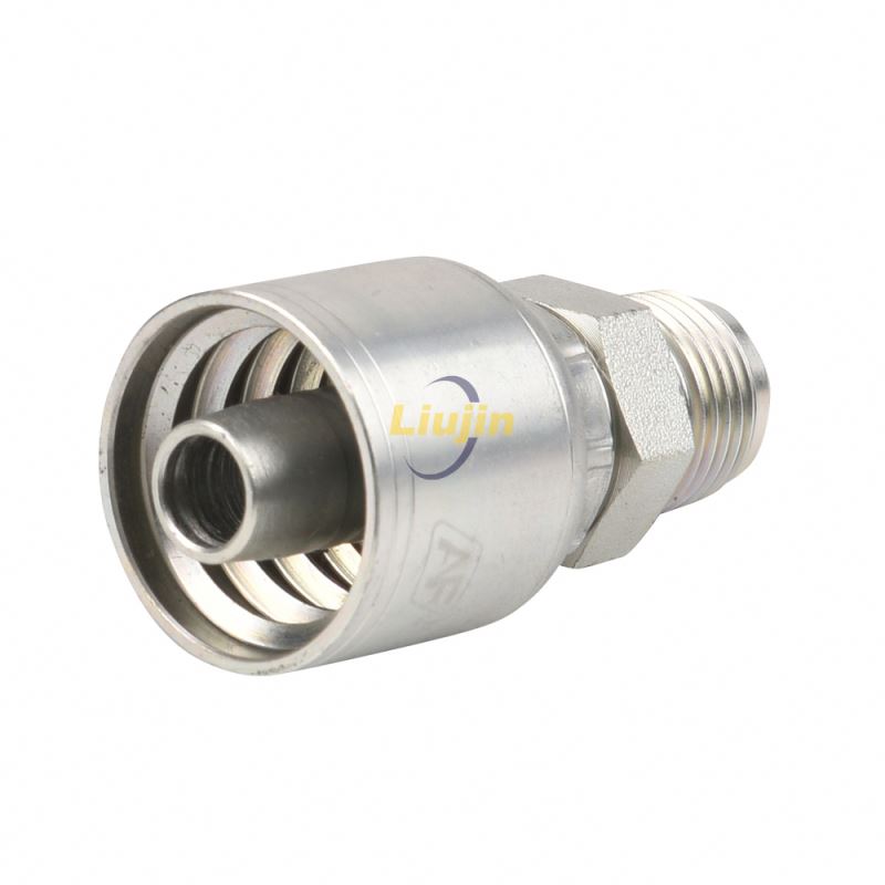 Hydraulic hose crimping fitting manufacture good quality custom hydraulic parts