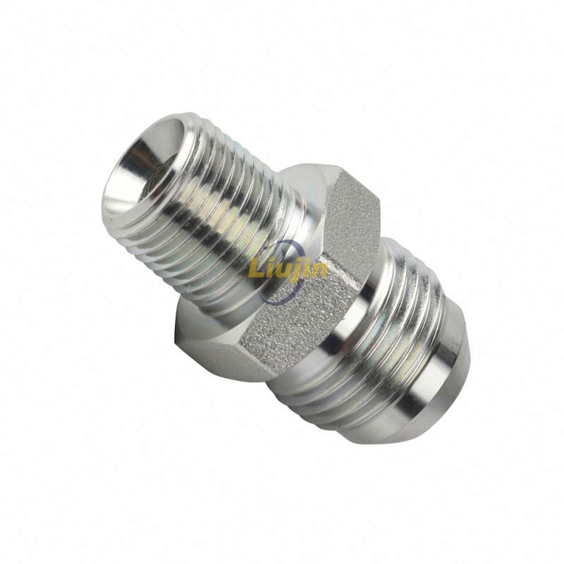 China professional carbon steel pipe fittings high pressure hydraulic fitting