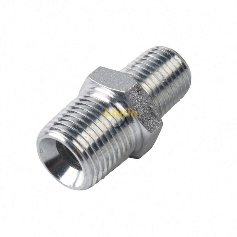 China wholesale custom one piece jic hydraulic hose fittings carbon steel pipe flange adapter