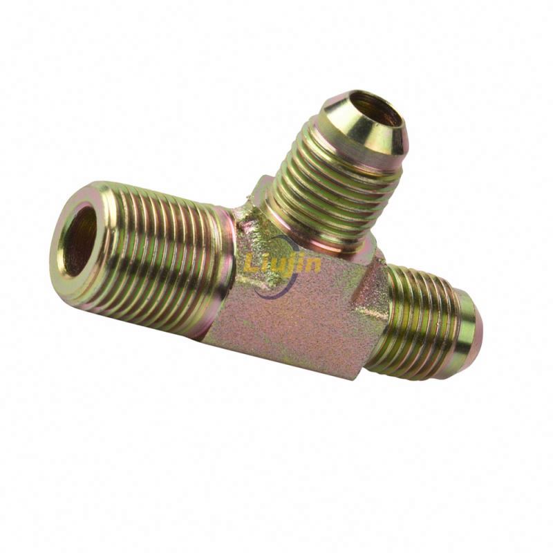 Factory direct supplier pipe adapters hydraulic fitting jic adapter