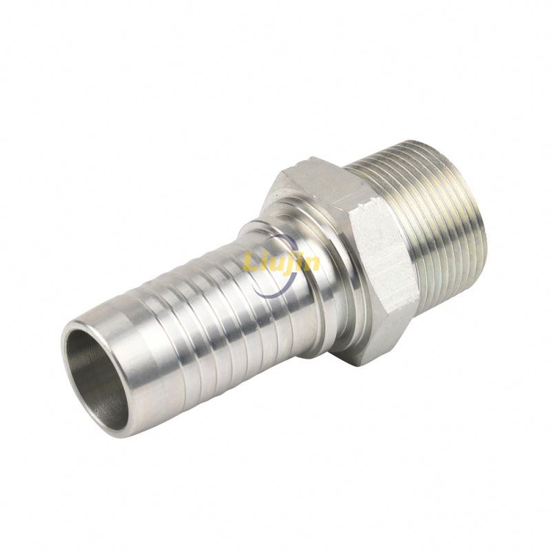 Hydraulic pipe fitting advanced factory supply hydraulic connection types