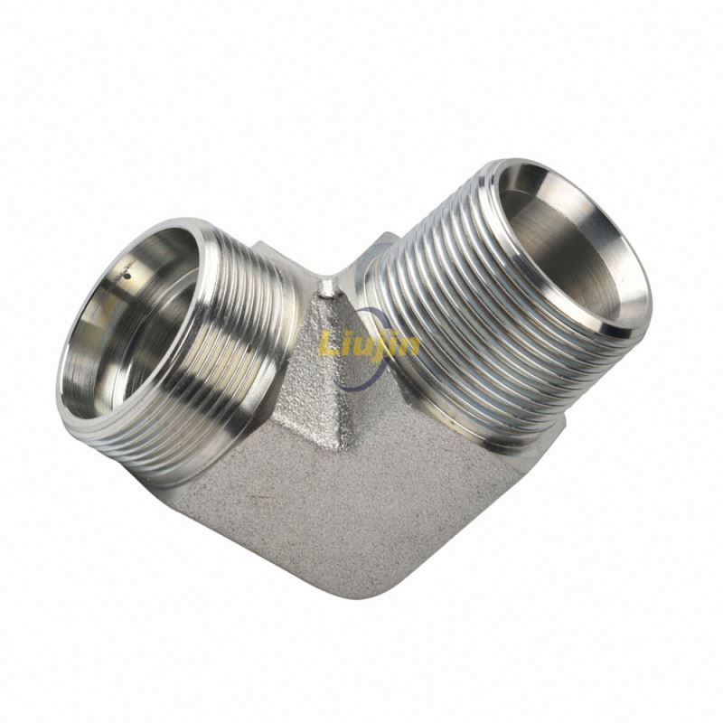 Factory supply wholesales customized hydraulic nipple fitting steel pipe fitting